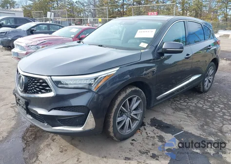 2020 Acura Rdx Technology Package from USA, damaged, VIN 5J8TC2H5XLL022091